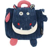 Sac à dos velours Hippipos l'hippopotame - Les Déglingos