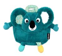 Déglingos – Sac à dos velours côtelé – Berlingos le Koala – Peluche ultra douce – Bleu