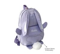 Sac A Dos Bebe Fille - Sacs D'École en Forme De Lapin Mignons Et Légers À Faire Soi-Même pour Enfants pour Les Élèves du Primaire (Purple One Size)