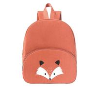 Sac a Dos Bebe Garçons Filles Modèle Maternelle Primaire Imprimé Ours Mignon Sac Cartable Maternelle Voyage Cadeaux de Rentrée Scolaire Forme d'Animaux Mignons (Orange, One Size)