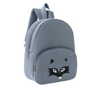 Sac a Dos Bebe Garçons Filles Modèle Maternelle Primaire Imprimé Ours Mignon Sac Cartable Maternelle Voyage Cadeaux de Rentrée Scolaire Forme d'Animaux Mignons (Navy, One Size)