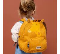 Trixie Sac à dos enfant Mr Giraffe Jaune 5,25 L – Bretelles rembourrées et réglables