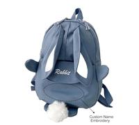 Sac A Dos Bebe - Sacs D'École en Forme De Lapin Mignons Et Légers À Faire Soi-Même pour Enfants pour Les Élèves du Primaire (Blue One Size)