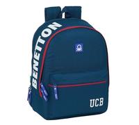 Sac à dos - BENETTON - Bleu Marine - 43 CM - 2 Compartiments - Pour Enfants