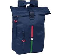 Safta Benetton 15.6´´ 15l 32x42x15 Cm Backpack Bleu Enfants