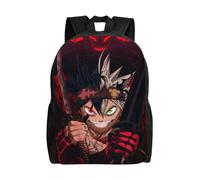 Sac à dos Black Clover, mignon, anime, grande capacité, multifonction, léger, sport - XTYD6764 Noir
