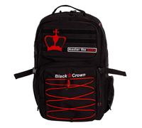 Sac À Dos Black Crown Spartan Noir/rouge A005989