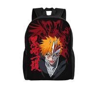 Sac à dos Bleach Ichigo Kurozaki, mignon, anime, grande capacité, multifonction, léger, sport -XTYD6793 Noir