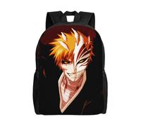 Sac à dos Bleach Ichigo Kurozaki, mignon, anime, grande capacité, multifonction, léger, sport - XTYD6919 Noir