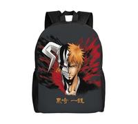 Sac à dos Bleach Ichigo Kurozaki, mignon, anime, grande capacité, multifonction, léger, sport - XTYD6936 Noir