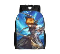 Sac à dos Bleach Ichigo Kurozaki, mignon, anime, grande capacité, multifonction, léger, sport - XTYD7445 Noir