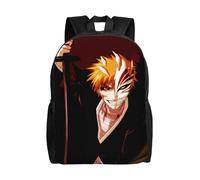 Sac à dos Bleach Ichigo Kurozaki, mignon, anime, grande capacité, multifonction, léger, sport - XTYD7557 Noir