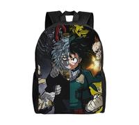Sac à dos Boku no Hero Anime, léger, unisexe, basique, pour ordinateur portable, voyage, école, bureau, Da-XTYD2260 Noir