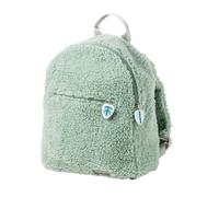 Sac à dos bouclette teddy vert XS