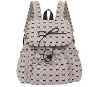 Sac à dos Bows, sac d’école esthétique mignon for filles dos de grande | For les élèves du primaire, sac à dos for les voyages quotidiens, cadeau d'anniversaire en camping(A)