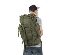 Sac à Dos Brandit Nylon 65L Vert Olive Vert Olive