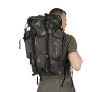 Brandit Nylon Sac à dos, noir-gris pour homme