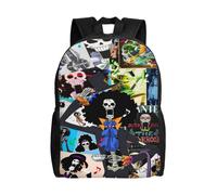 Sac à dos Brook Anime, sac de voyage imprimé en 3D, sac à dos décontracté - SYS292 Noir