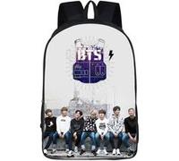 Sac à Dos BTS bangtan Boys pour Garçon et Filles (SD1445) 29*12.5*42 cm Blanc G