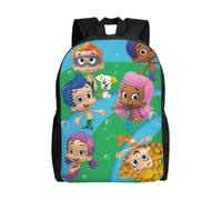 Sac à dos Bubble Guppies pour adolescent, cartable en toile, unisexe, XTYD9749 Noir