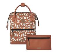 Sac à dos - CABAIA - Adventurer All Over Backpack S - Terracotta/Blanc - 30x23,5x9 cm - 725g