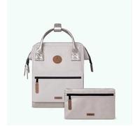 Cabaïa Sac à dos Adventurer Alger Mini 10L – Déperlant, Compartiment PC 10,5", 2 poches, Vegan Beige