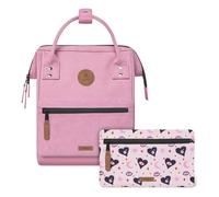Sac à dos - CABAIA - Adventurer Vegan Nubuck - Rose - 30x23,5x9 cm - 725g