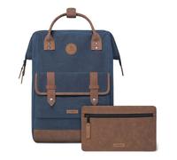 Sac à dos - CABAIA - Adventurer Waxed Cotton - Bleu foncé - Mixte - 31x46x11 cm