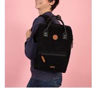 Sac à dos - CABAIA - Medium Adventurer Brighton - Velours noir - 23L - 2 poches interchangeables