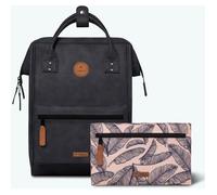 Sac à dos - CABAIA - Medium Adventurer Le Havre - 2 poches interchangeables - 23L - Noir