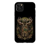 Sac à Dos Camouflage pour la rentrée Scolaire Motif cerf Hunter Student Coque pour iPhone 11 Pro Max