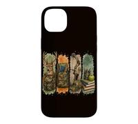 Sac à Dos Camouflage pour la rentrée Scolaire Motif cerf Hunter Student Coque pour iPhone 14 Plus