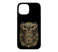 Sac à Dos Camouflage pour la rentrée Scolaire Motif cerf Hunter Student Coque pour iPhone 15