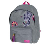 Sac à dos - CAMPS - Tigre Girl - 42 CM - Gris - 1 compartiment - Garantie 1 an