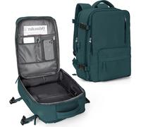 Sac à dos, capacité 20-35 litres, design souple, bleu paon