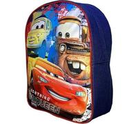 Sac à dos Cars disney 30 cm, 1 Compartiment principal avec zippée, bretelles réglables - Dimensions: 30 x 26 x 10 cm (Sac à dos Cars - A)
