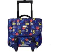 Sac à dos Cartable à roulettes - SNOWBALL - AIC-T05241 - Bleu - 41 cm - 28 litres