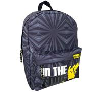 Sac à Dos Cartable Adaptable Trolley Pokémon Pikachu 40 cm - CYP Brands - Gris - Enfant - Dos