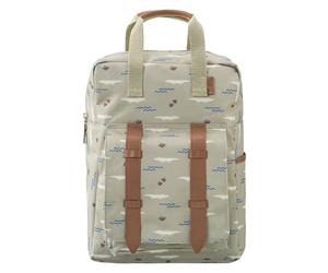 Sac à dos Cartable maternelle Vert motif Crocodile Fresk® - Cartable