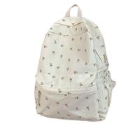 Sac à Dos - Cartable Motif Grande Capacité | Sac Polyvalent Pour Cosmétiques Gourde Études Transport Élèves Femmes Adolescentes