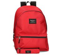 Sac À Dos Cartable Pepe Jeans 63392A5 Enfant Unisexe Textile Rouge