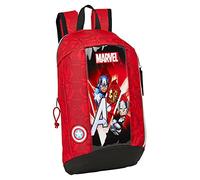Sac à Dos Casual The Avengers Infinity Rouge Noir (22 x 39 x 10 cm)