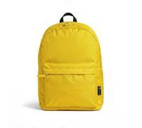 Sac à Dos Casual Unisexe Multifonction 30x15x40 cm - Sac Travail, École et Voyage avec Poches Multiples et Fermeture Zippée - Léger en Polyester 600D PVC - Sac à Dos Spacieux Quotidien (Jaune)