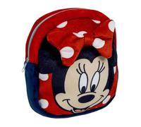 Sac à dos - Cerda - Disney Minnie - Peluche douce - Fantaisie - Rouge/Bleu