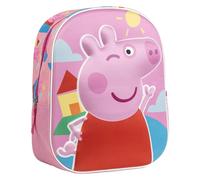 CERDÁ Sac à dos enfant LIFE'S LITTLE MOMENTS Peppa 3D 5×31×10 cm poignées réglables, résistant