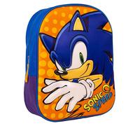 Sac Ã dos Cerda Sonic The Hedgehog 3D Bleu 25x31x10 cm