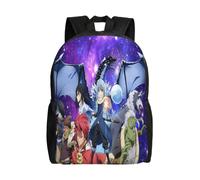 Sac à dos « Cette fois où je me suis réincarné en slime », mignon, anime, grande capacité, multifonction, léger, sport - XTYD6808 Noir