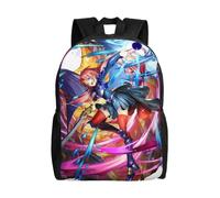 Sac à dos « Cette fois où je me suis réincarné en slime », mignon, anime, grande capacité, multifonction, léger, sport - XTYD7301 Noir
