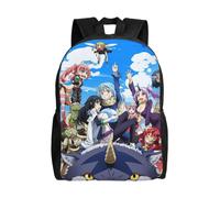 Sac à dos « Cette fois où je me suis réincarné en slime », mignon, anime, grande capacité, multifonction, sport léger -XTYD6687 Noir