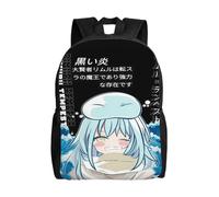 Sac à dos « Cette fois où je me suis réincarné en slime », mignon, anime, grande capacité, multifonction, sport léger -XTYD6842 Noir